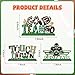 KSKSPE 3 PCS Football Table Decoration Wooden Football Centerpieces for Table Signs Player Touchdown Rugby Sign Ornaments for Sport Birthday Party Decoration - Image 4
