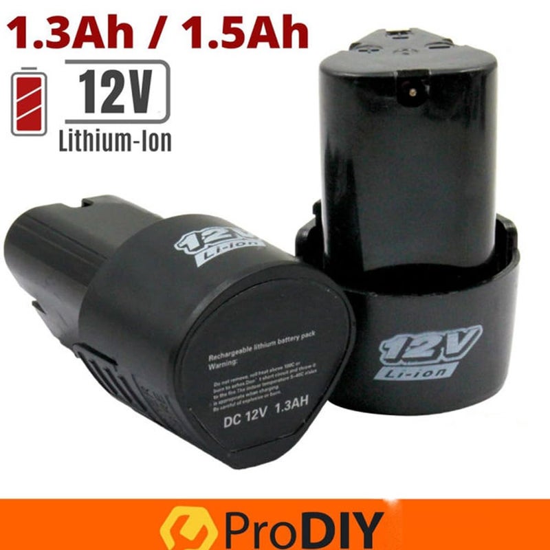 MLD MLD 12V Cordless Drill Battery for Replacement Battery for Cordless Drill BTRT201 Material Plastic12V3Pcs  - Image 2