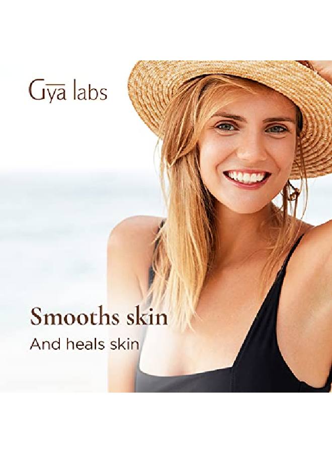 gya labs زيت ثمر الورد العضوي للبشرة الناضجة (1.02 أونصة سائلة) زيت ثمر الورد النقي ذو الدرجة العلاجية مثالي لجمال الشباب وترطيب الشعر للاستخدام على الشعر والبشرة - Image 4