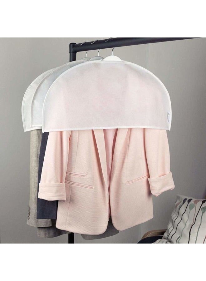 Hangerworld 10 White Shoulder Covers Shoulder Covers Clothes Bell - Image 3