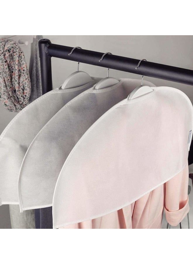 Hangerworld 10 White Shoulder Covers Shoulder Covers Clothes Bell - Image 4