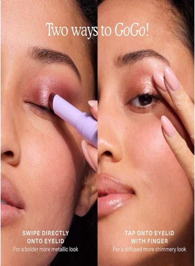 Tower 28 Beauty GoGo Cooling Shimmer 8H Eyeshadow Stick 2.8g – Whisky Long-Wear Shimmer Eye Color - Image 3