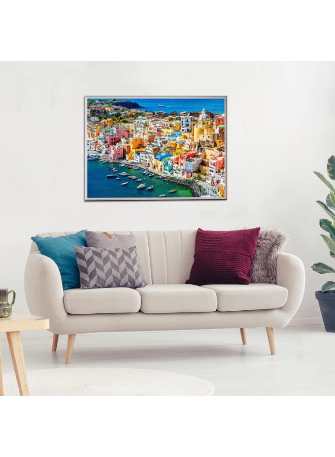 1000 puzzle pieces | Seaside city themed puzzle pieces | Puzzles and puzzle leisure toys suitable for adults and children - Image 3