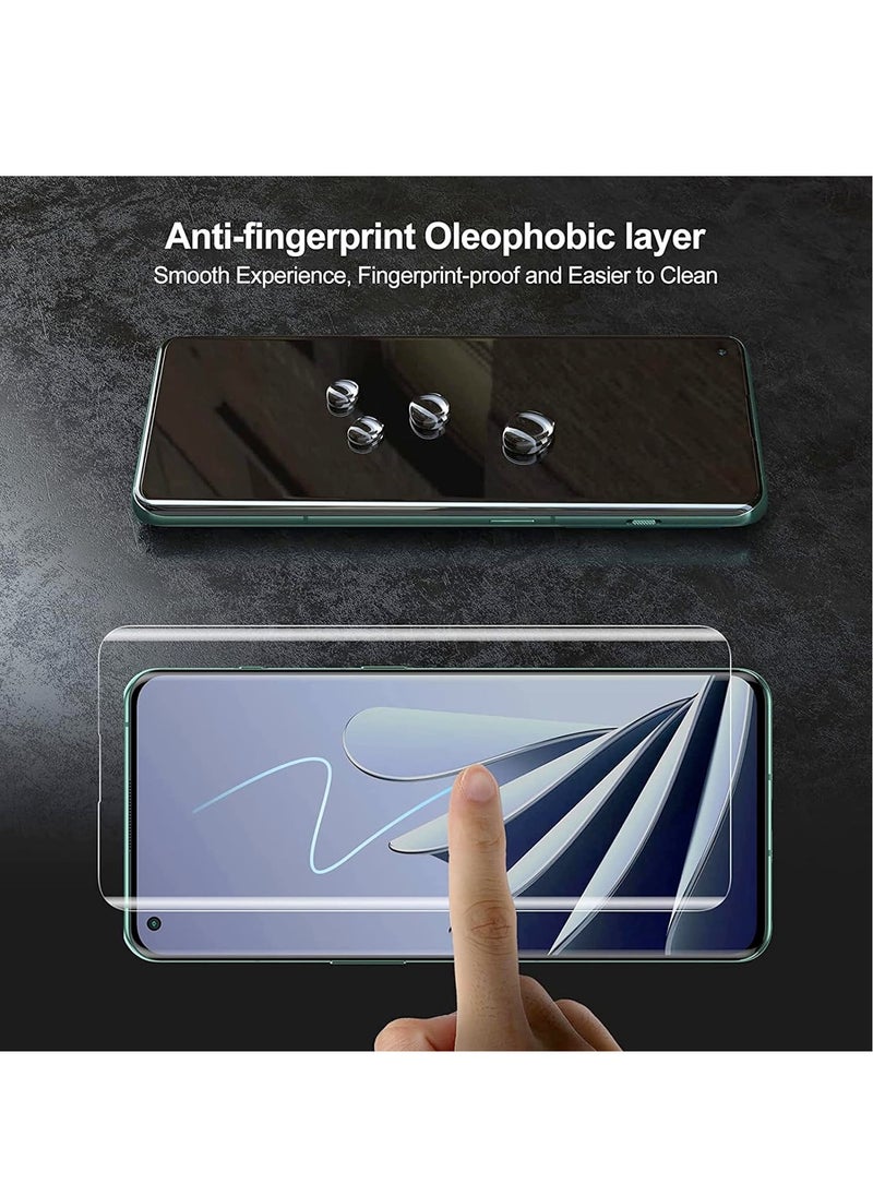 DUSALA - Tempered Glass Screen Protector for Oneplus 10Pro UV, Pack of 3 Screen Replacement Protector for Oneplus 10 Pro. (6.7") - Image 1