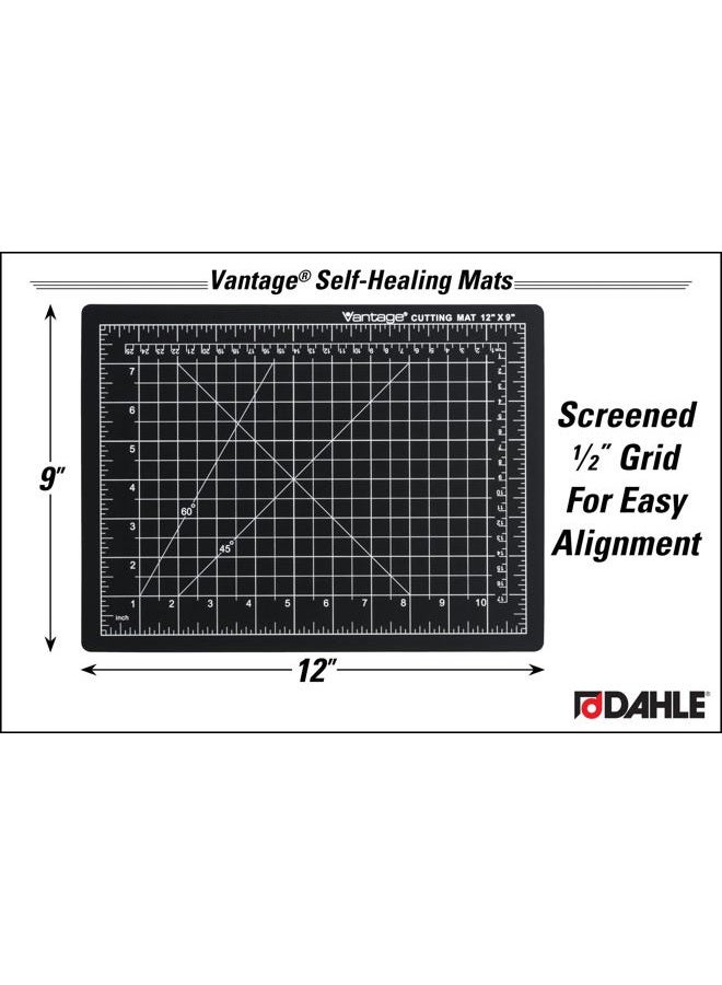 DAHLE VANTAGE CUTTING MAT BLK 9X12 - Image 2