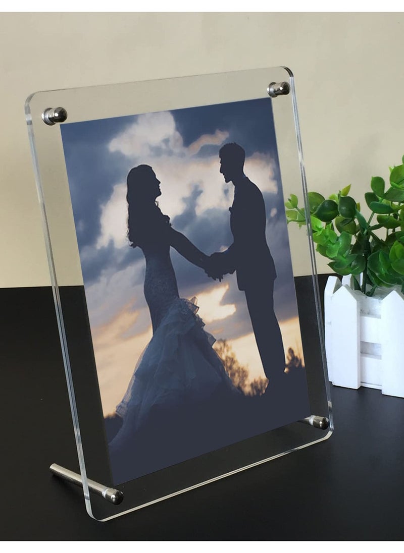 Excefore 3 Pieces Acrylic Sheet/Plexiglass Panel 8" x 12" x 1/8" Thick Cast, 3mm Clear Plexi Glass Plastic Board for Craft Projects, Wedding Blank, Cut to Sign, Table Number, Business Signage  - Image 5