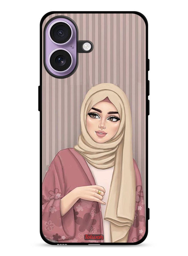 Tolwak Apple iPhone 17 Protective Case Cover Hijab Girl Art - Image 1