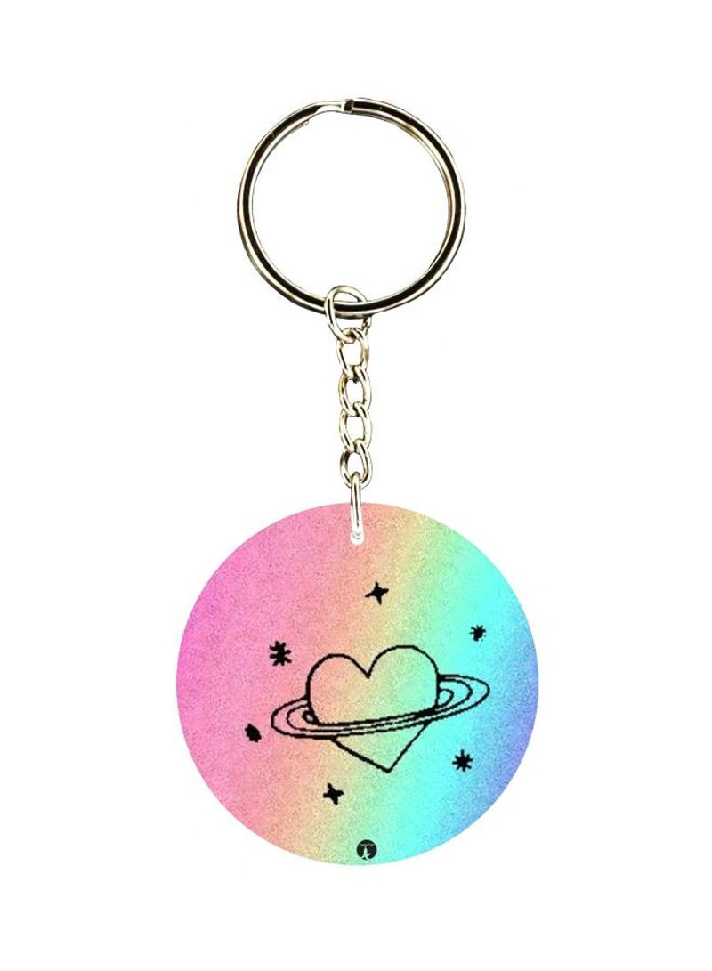 RKN Single Side Printed Keychain