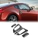 Bekantogy Exterior Door Handle Cover Trim Compatible with Nissan 370Z Z34 20092020 ABS Door Handle Panel Protector Covers Trim Kit AntiScratch Decorative Sticker Exterior Accessories Carbon Look - Image 2