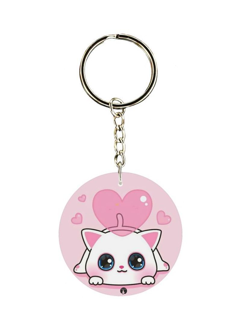 Cartoon Printed Keychain