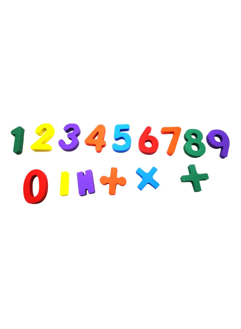 asmat Educational Wooden Numbers ,alphabet and Math Symbols Toy, Wooden English Numbers and Math Symbols for Kids  - Image 3