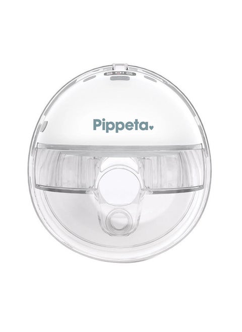 Compact Handsfree Breast Pump Led Screen, Single Pumping, 12 Suction Levels , 4 Mode, Bpa, Pvc, Lead And Phthalates Free , Usb Type C Charging Port, 150 Ml Capacity White