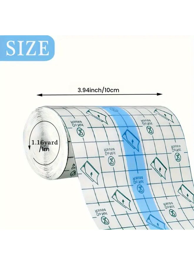 8 Rolls Transparent Waterproof Bandage Tape For Shower Swimming And Tattoo Protection - Image 3