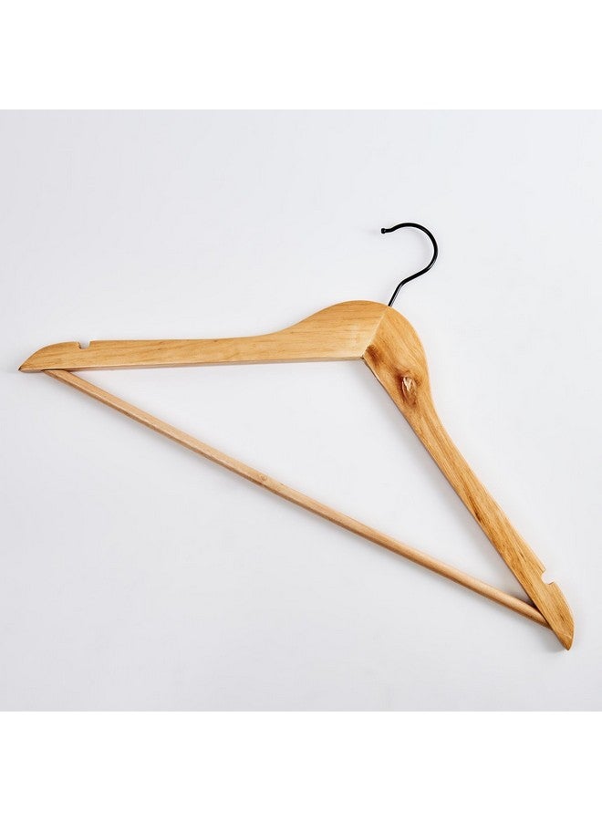 Home Centre Pacific Winston Set of 8 Wooden Clothes Hangers - Image 5