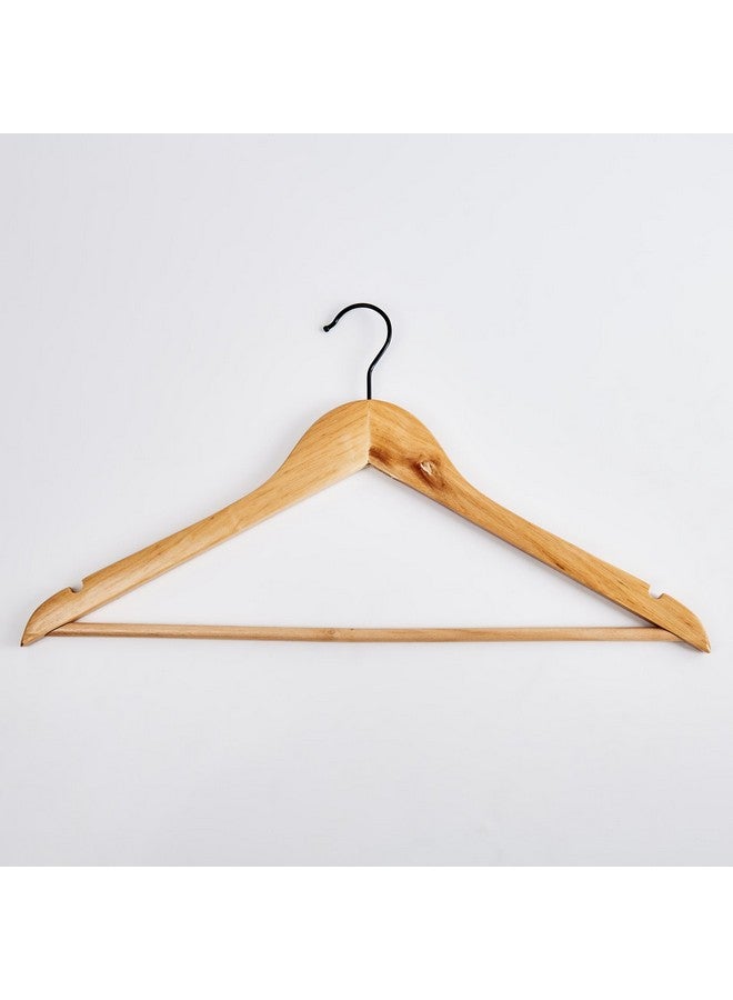 Home Centre Pacific Winston Set of 8 Wooden Clothes Hangers - Image 4