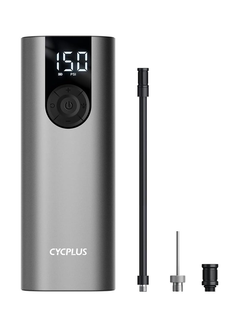 CYCPLUS CYCPLUS A8 Portable Tire Inflator Portable Air Compressor 150 PSI Electric Air Pump for Car, Motorcycle, Bicycle and Balls  - Image 1
