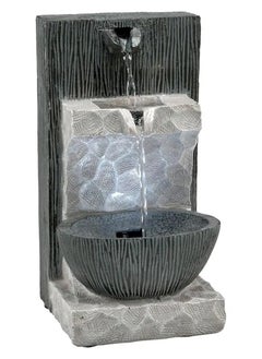 Alpine Alpine Modern Cascad Tabletop Fountain LED Light (17.8 x 17.8 x 35.6 cm)  - Image 1