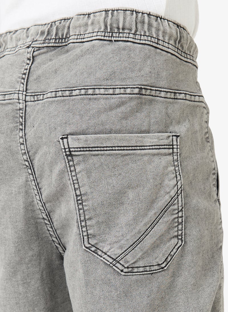 Ripples Men's Knit Denim Jogger - Image 5