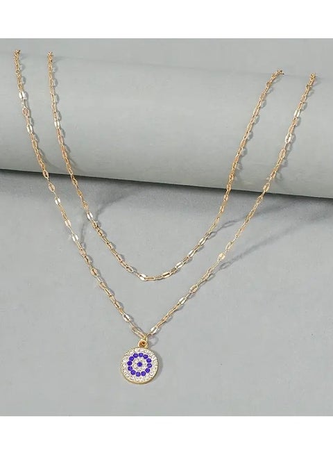 Pendant Necklace, Multi-Layer, Vintage Style, Simple Elegant, Daily Wear Alloy Jewelry For Women