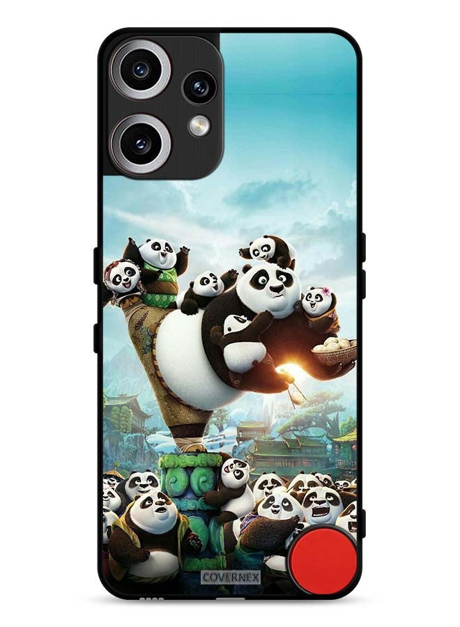 Covernex Nothing CMF Phone 2 Pro Protective Case Cover Panda & Babies - Image 1