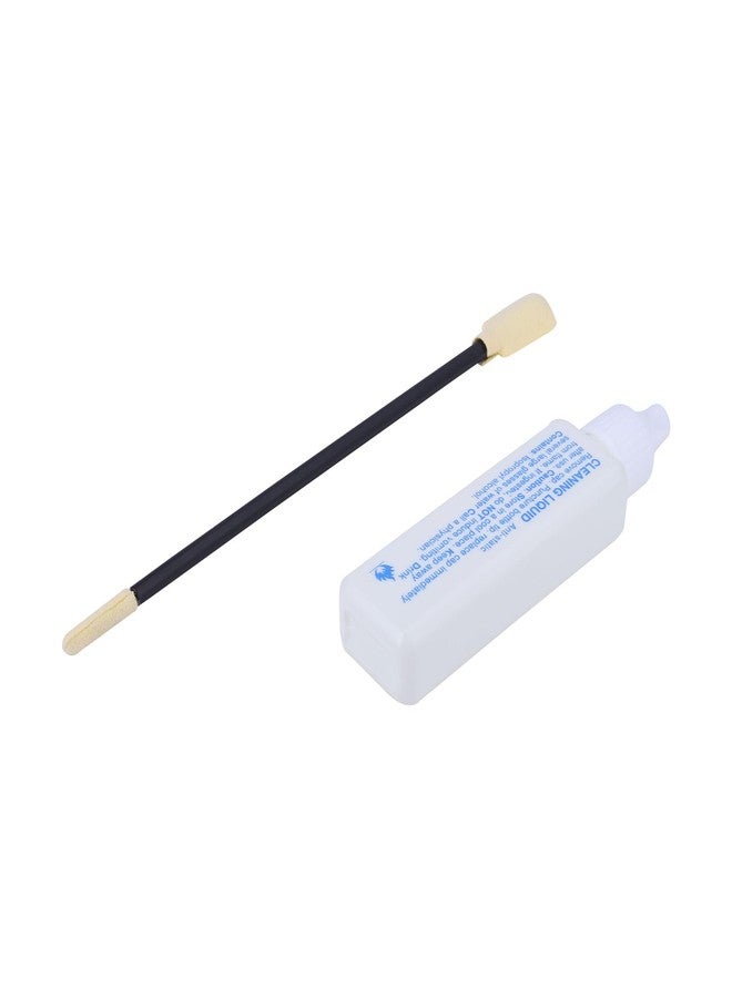 MX Cleaning Kit 10 Pcs 5.6 Inch Cleaning Swabs with Cleaning Liquid Multipurpose Cleanroom Foam Safe Cleaning Solution for Fiber Connectors, Printers, Scanners & Optical Network - Image 3