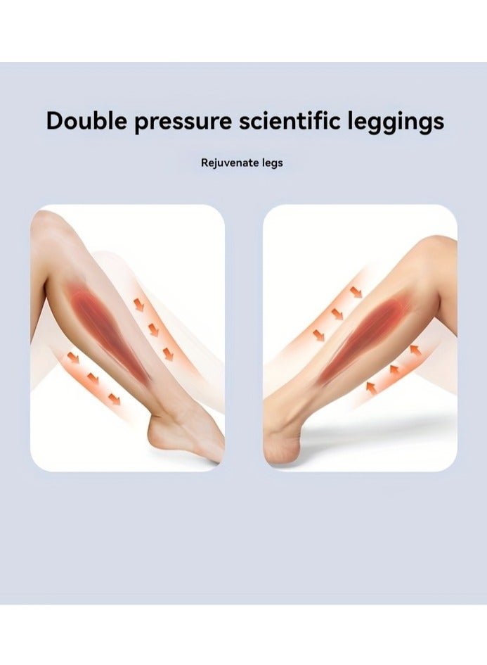 إيفرين جهاز تدليك الساق الكهربائي القابل لإعادة الشحن عبر USB، لاسلكي ومحمول، للرجال والنساء، يخفف من توتر العضلات (قطعة واحدة) - Image 5