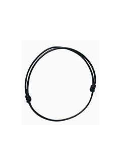 Generic Wristband Rope Bangle Bracelet Black  - Image 1