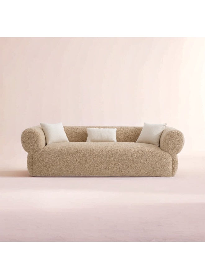 Baytonia Aria Three-Seat Sofa - Beige - Image 2
