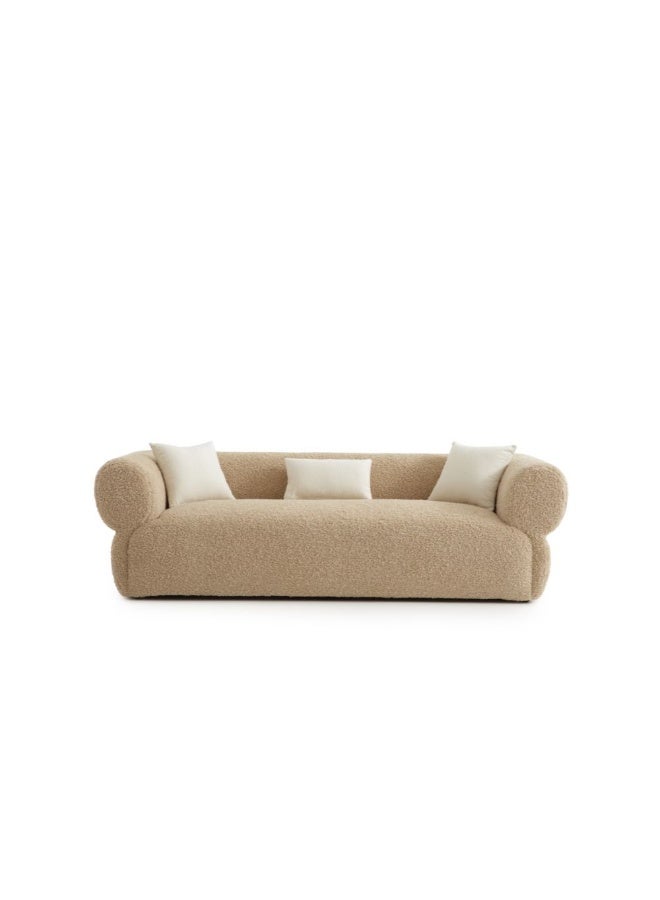 Baytonia Aria Three-Seat Sofa - Beige - Image 3