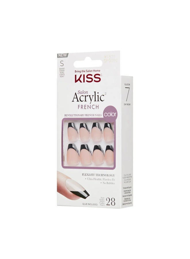 KISS NALIS SALON ACRYLIC FRENCH COLOR (S) - Image 1