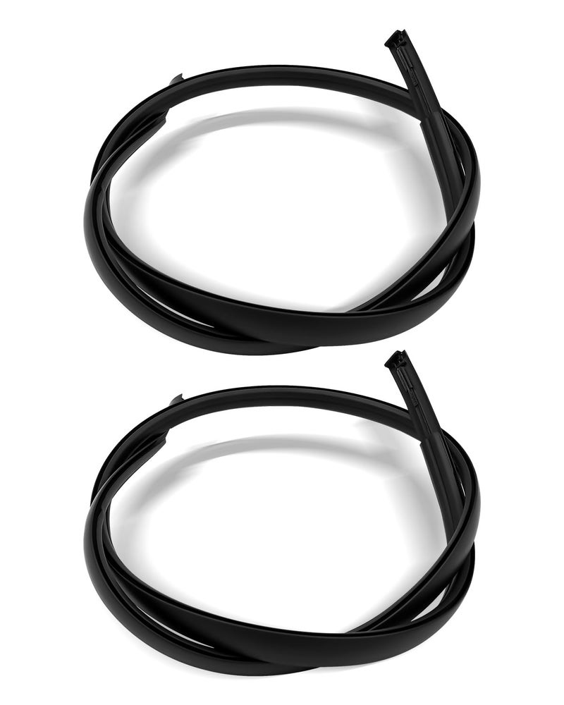 ULZOZN Roof Trim Molding Kit Sealing Strip Compatible with Toyota Corolla 20092013 Replace 7555502110 7555602120 Left and Right