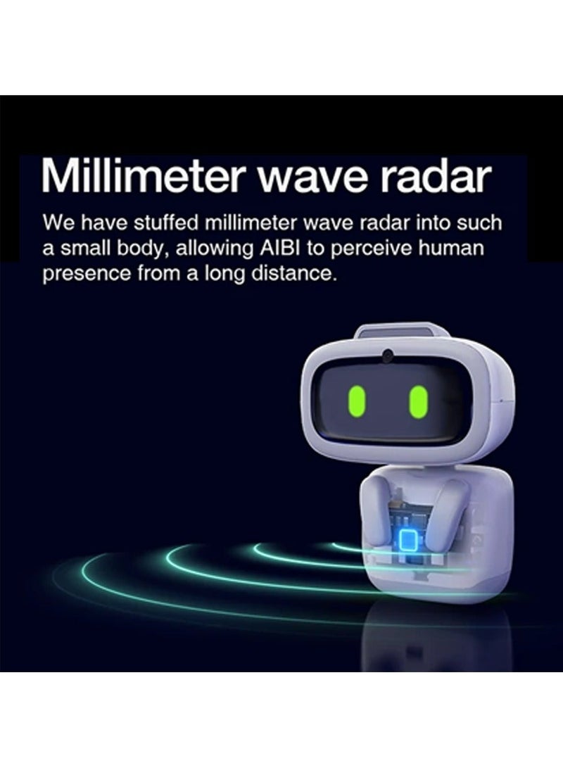 AIBI روبوت الجيب الذكي AI Pet Robot من AIBI - حيوان أليف صغير مزود بأوامر صوتية، وميزة التعرف على الوجه، وتحديثات الطقس، والتذكيرات، والمزيد. - Image 5