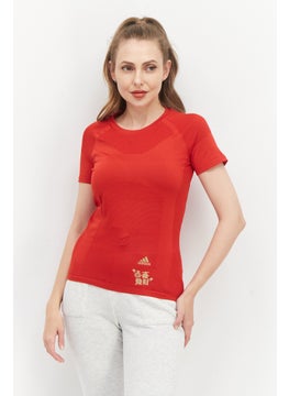 Women Sportswear Fit Brand Logo Training Top, Red - pzsku/ZCFB05680D22A0279AB4BZ/45/_/1724351176/e8b9174c-95a3-4a98-970f-eb9bb83ec43e