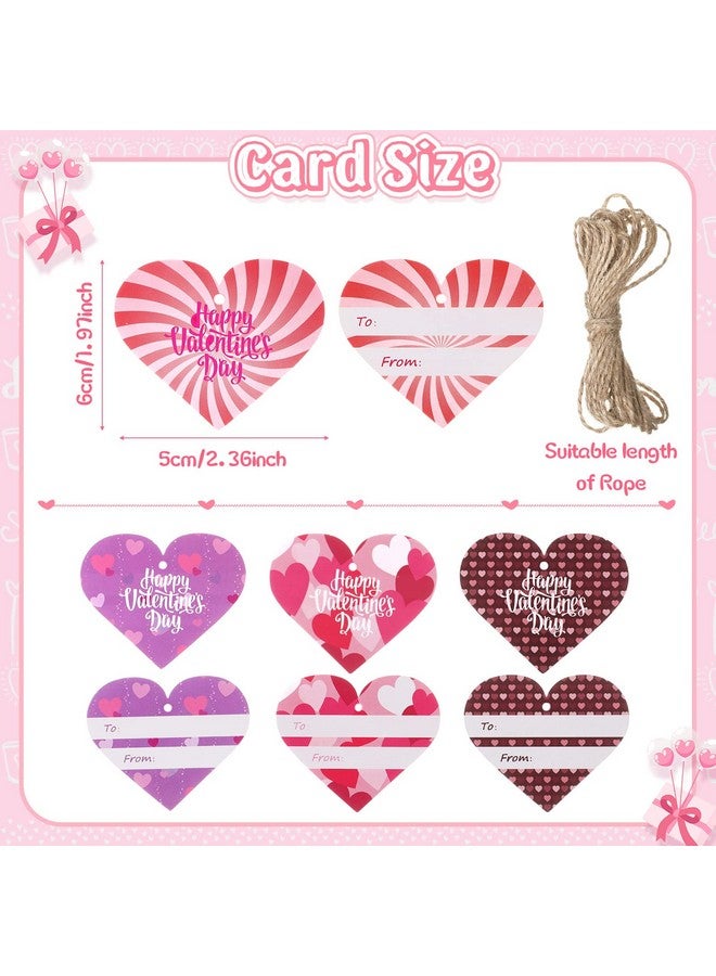 Jerify 2 Inch Valentine Rubber Duckies with Valentine's Day Gift Cards Heart Ducks Love Small Rubber Ducks Cute Duck Bath Tub Pool Toys for Classroom Exchange Carnival Party Favors Game Prizes(12 Pcs) - Image 3