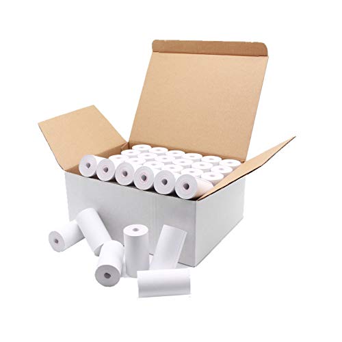 ITS TECH 30 Coreless Thermal Paper Rolls for Poynt Smart Payment Terminal Receipt Printer - 2 1/4" x 16´ea (30 rolls )… - Image 3
