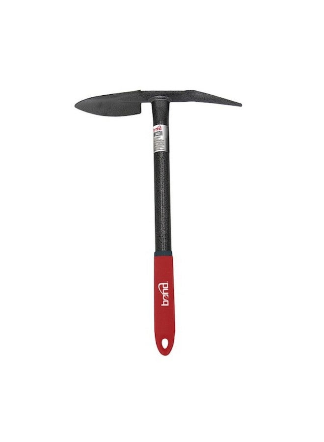 Bond Mattock Comfort Grip Durable Steel Spade Shovel Red and Black 15 Inch 6704 - Image 1