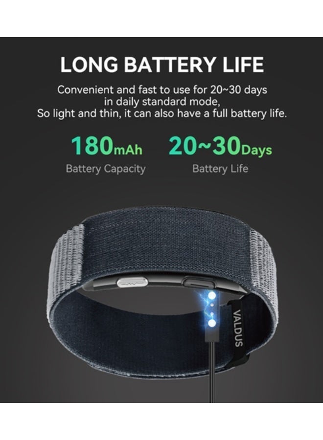 VALDUS VITRO Smart Watch with ECG, Blood Oxygen, Blood Pressure, Glucose Monitoring & 30-Day Battery Life – Bluetooth Fitness Tracker for Android & iOS - Image 4