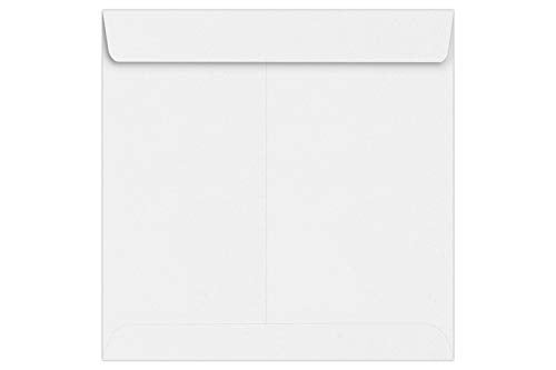 LUXPaper Square Invitation Envelopes | Peel & Press | 7 1/2" x 7 1/2" | White | 70lb. Text | 50 Qty - Image 5