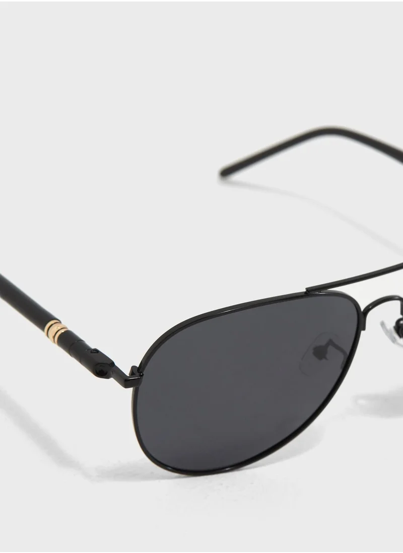 Seventy Five Polarized Aviator Sunglasses
