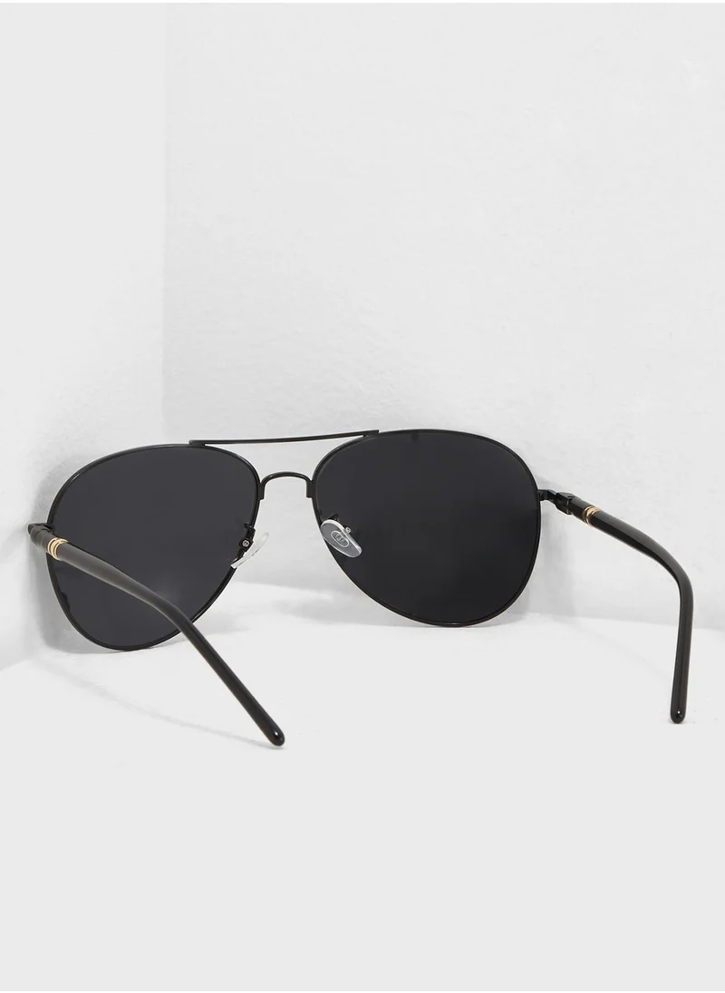 Seventy Five Polarized Aviator Sunglasses