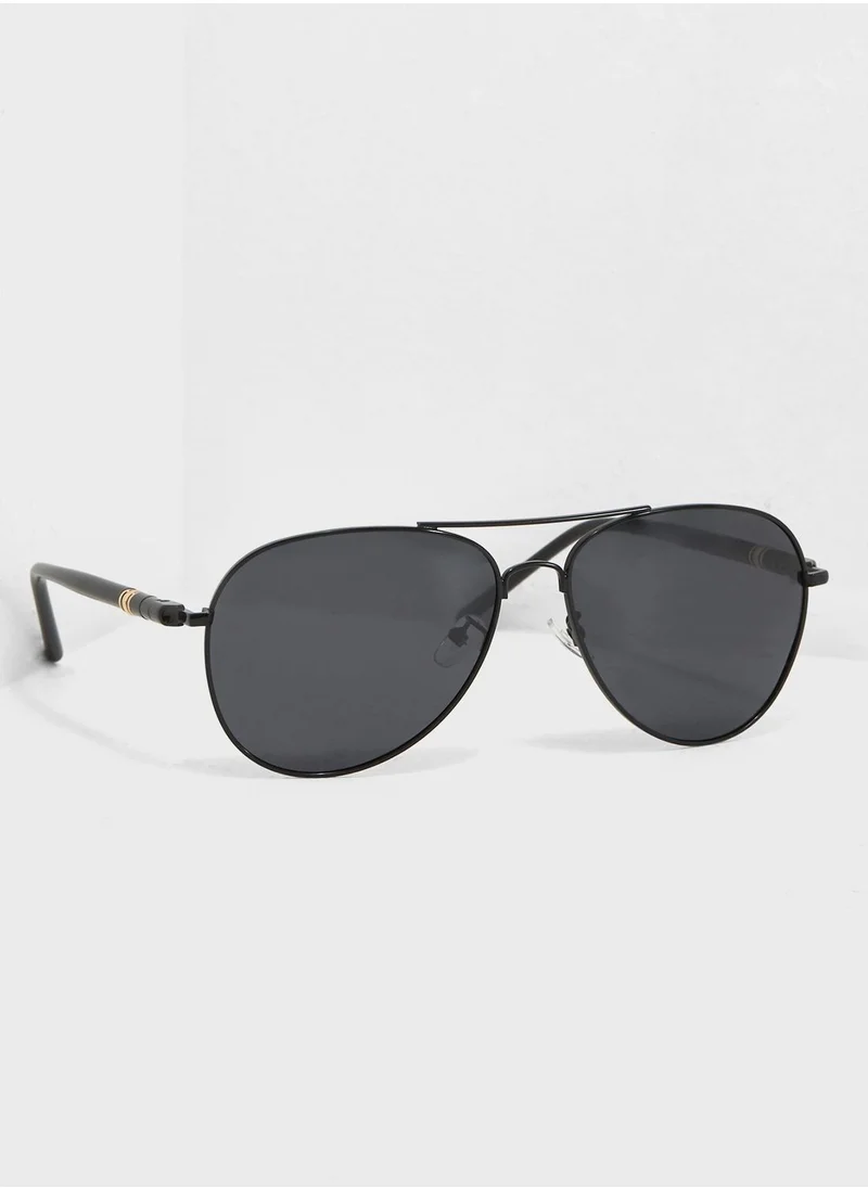 Seventy Five Polarized Aviator Sunglasses