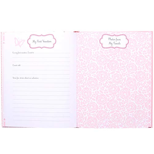 C.R. Gibson Pink and White 'Sweet Baby Girl' Bound First Five Years Baby Book, 64pgs, 10'' W x 11.75'' H - Image 5