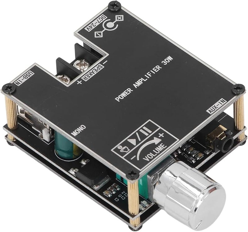 Bluetooth 5.0 Amplifier Module HiFi Stereo Bass Board Multiple Inputs Wireless Channel Separation - Image 4