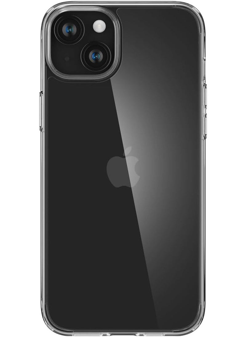 Spigen - Air Skin Hybrid for iPhone 15 Case Cover [Ultra Slim Hybrid] - Crystal Clear - Image 1