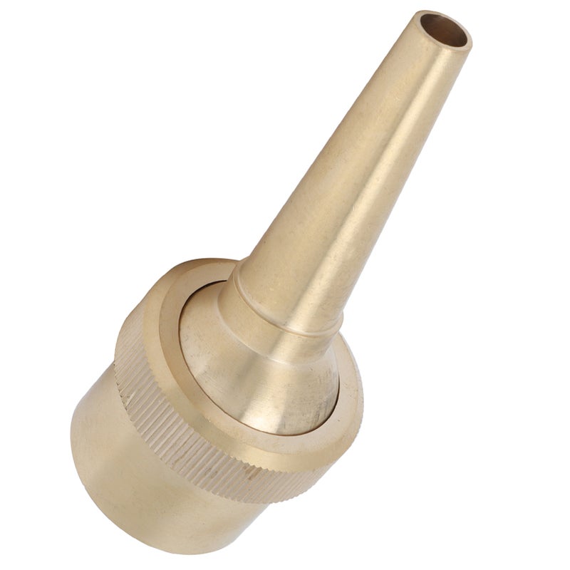 Female Thread Brass Fountain Nozzle Adjustable Direction Jet Water Spray Head for LandscapingG1 32mm - Image 1