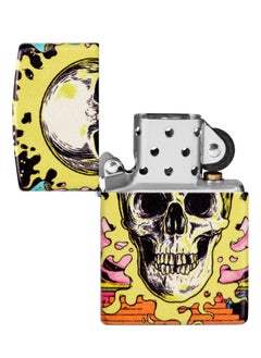 Zippo 48640 49193 Skull Design Glow In The Dark Windproof Lighter  - Image 4