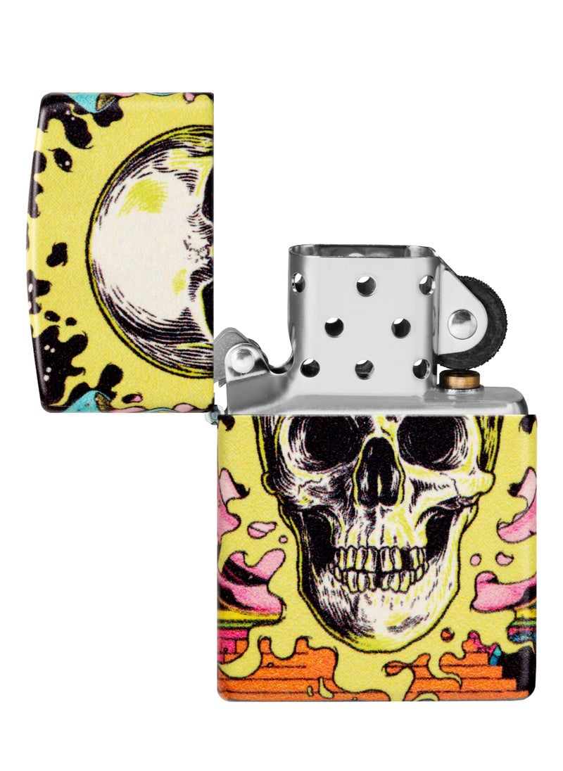 Zippo 48640 49193 Skull Design Glow In The Dark Windproof Lighter  - Image 4