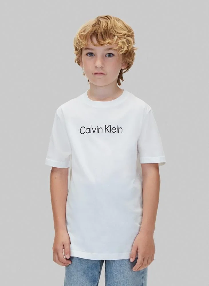 Calvin Klein Jeans 2-Pack Logo Crew Neck T-Shirts