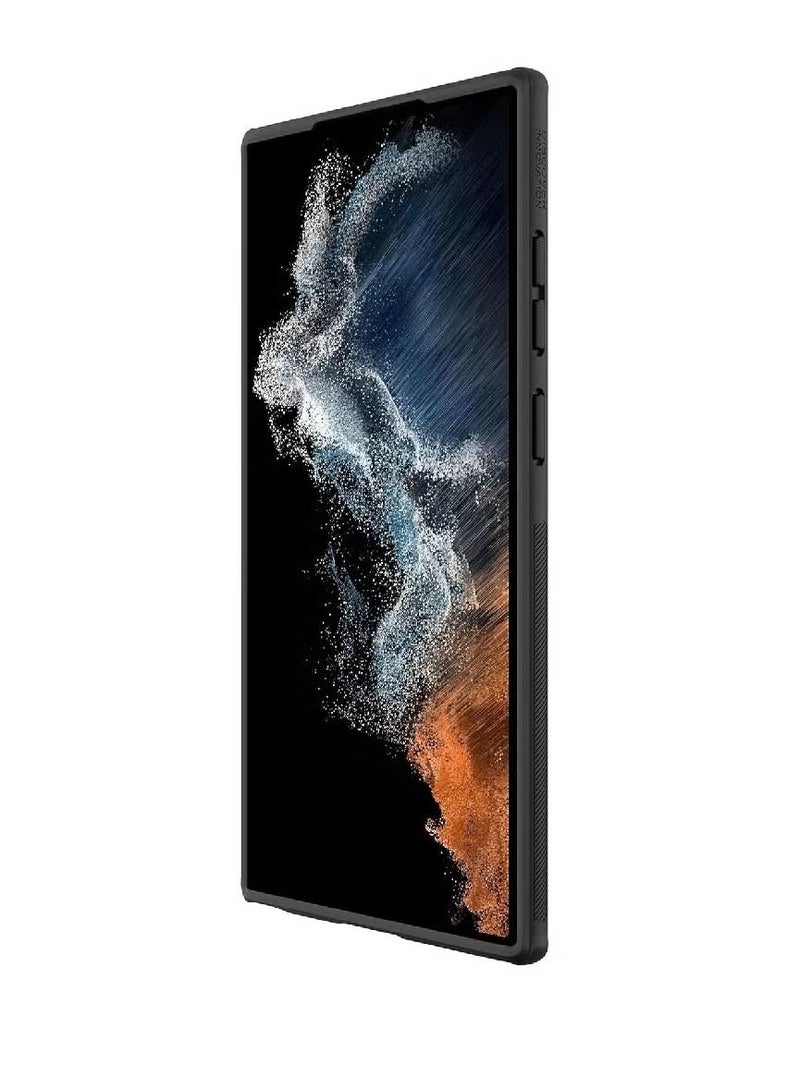 Nillkin Super Frosted Shield Pro Matte Case for Samsung S23 Ultra - Premium Black Matte Finish with Superior Protection - Image 2