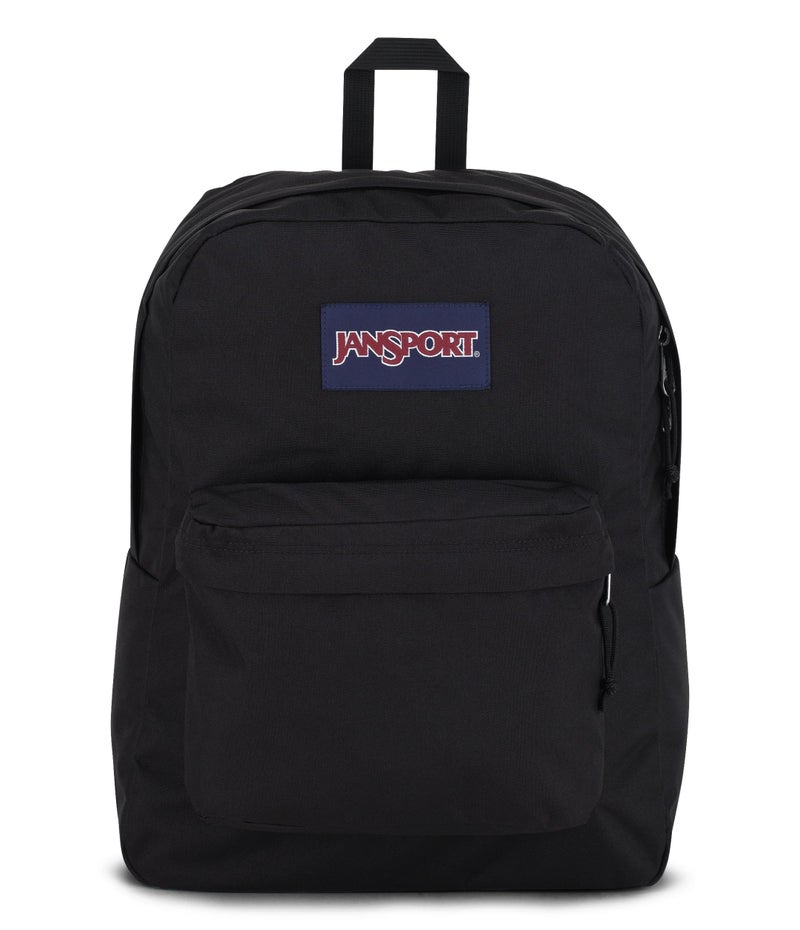 JanSport SuperBreak One Backpacks - Durable, Lightweight Bookbag with 1 Main Compartment, Front Utility Pocket with Built-in Organizer - Premium Backpack, Black - Image 1